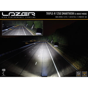 Barra LED Lazer - Triple R 1250 SMARTVIEW - 12 LED - Omologata CE