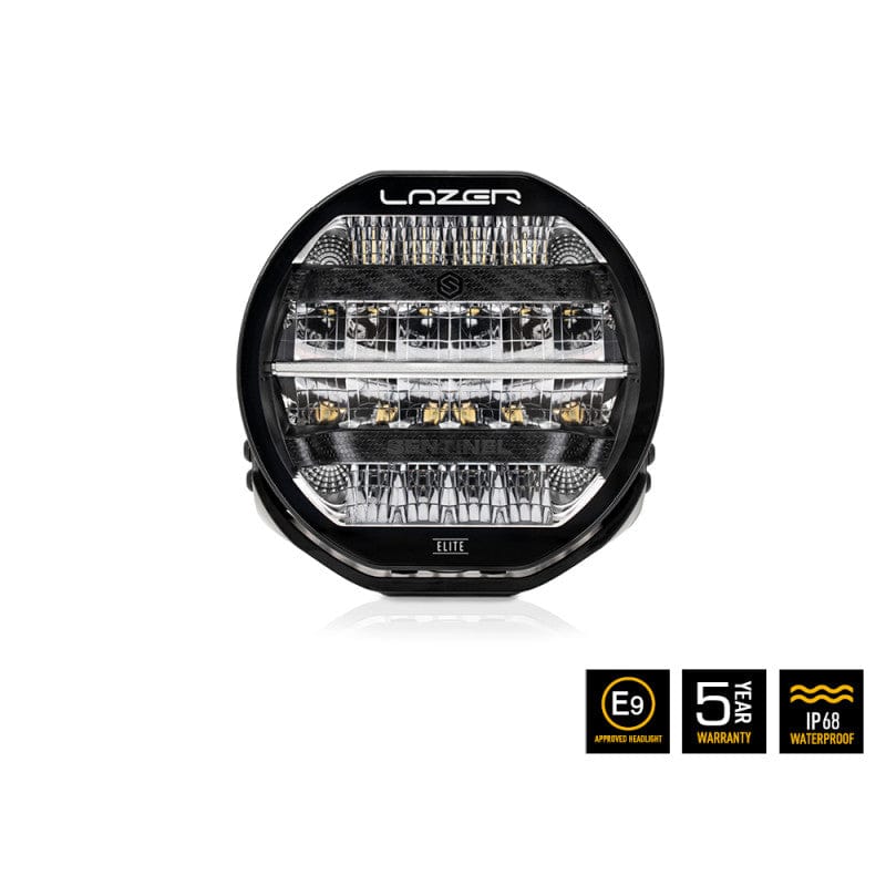 Lampada Lazer 24 LED - attacco Sentinel 9" Elite "Slim" - omologato CE