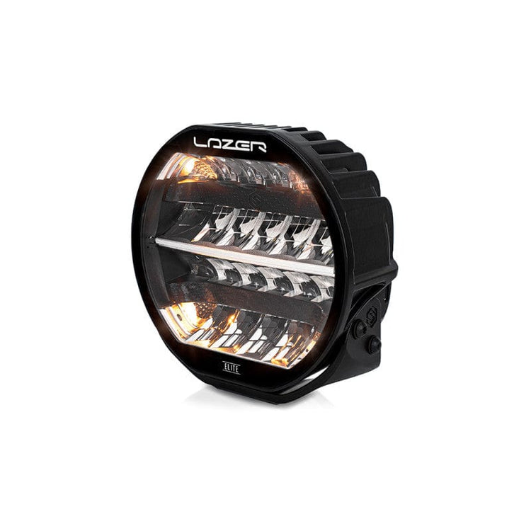 Lazer 24 LED con luci di posizione - Sentinel 9" nero - Omologato CEE