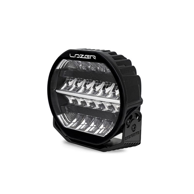 Luce LED Lazer - Sentinel 9" nero con luci di posizione - Omologato CE