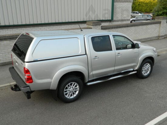 Hardtop Aeroklas Commerciale - Toyota Hilux - Doppia Cabina 2005-2015 (Senza vetri laterali)