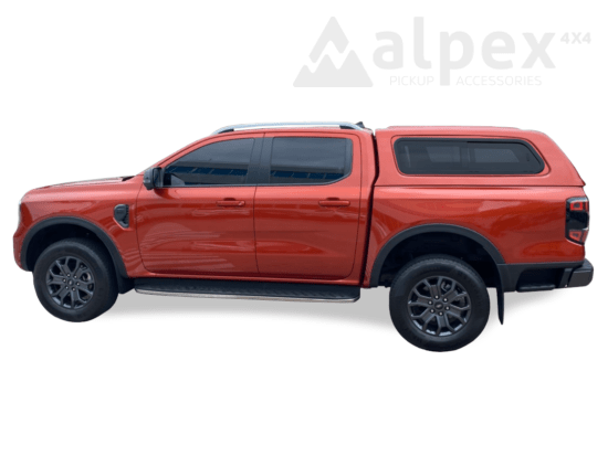 Hardtop Aeroklas - Ford Ranger Doppia Cabina 2023+ (Finestrini scorrevoli)