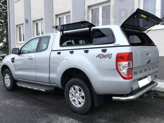 Hardtop Aeroklas (Vitres Battantes) - Ford Ranger Extra Cabine 2012 à 2022