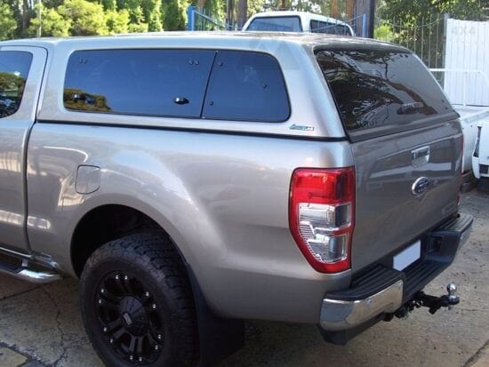 Hardtop Aeroklas (Vitres Battantes) - Ford Ranger Extra Cabine 2012 à 2022