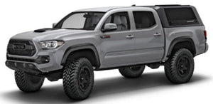 Hardtop RSI EVO Sport - Toyota Tacoma 2016-2020 - Cassone Corto - Doppia Cabina - Tappetino Noir