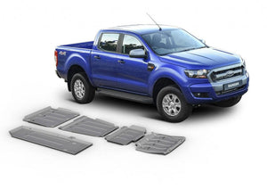 Set di 5 scudi in alluminio RIVAL - 6 mm - Ford Ranger 2012+