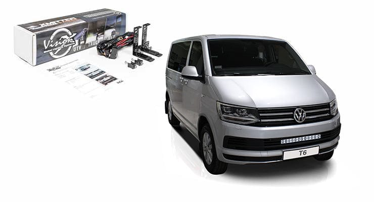 Vision-X XPR-12M Kit barra/rail LED - Volkswagen Transporter T6 2016+ - senza radar anticollisione