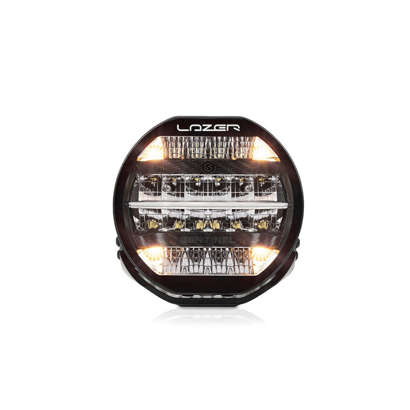 Luce LED Lazer - Sentinel 9" nero con luci di posizione - Omologato CE