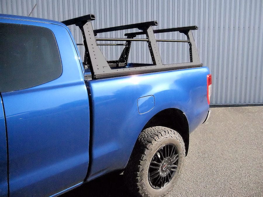 RHINORACK Sistema Multi Rack Haut TECHNIC OFFROAD - Pick-up Doppia/Extra Cabina - per barre portatutto Extra Cabina / Kit + 3 barre portatutto / Heavy Duty