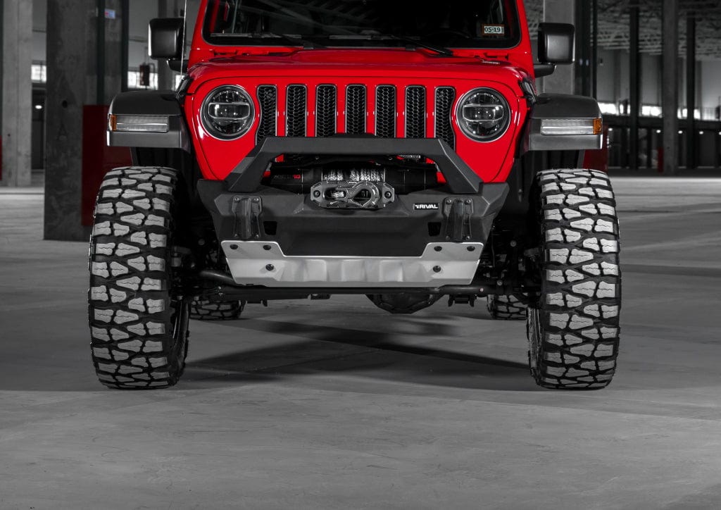 Paraurti anteriore corto - RIVAL - Jeep Wrangler JK e JL