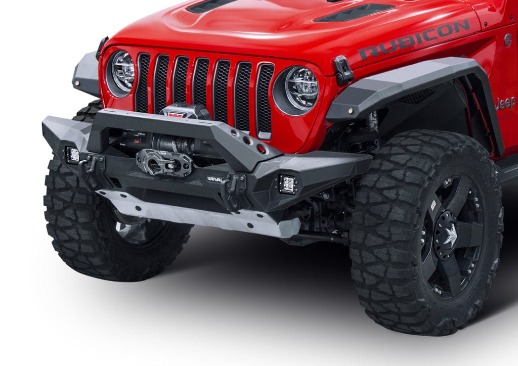 Paraurti anteriore lungo RIVAL - Jeep Wrangler JK e JL