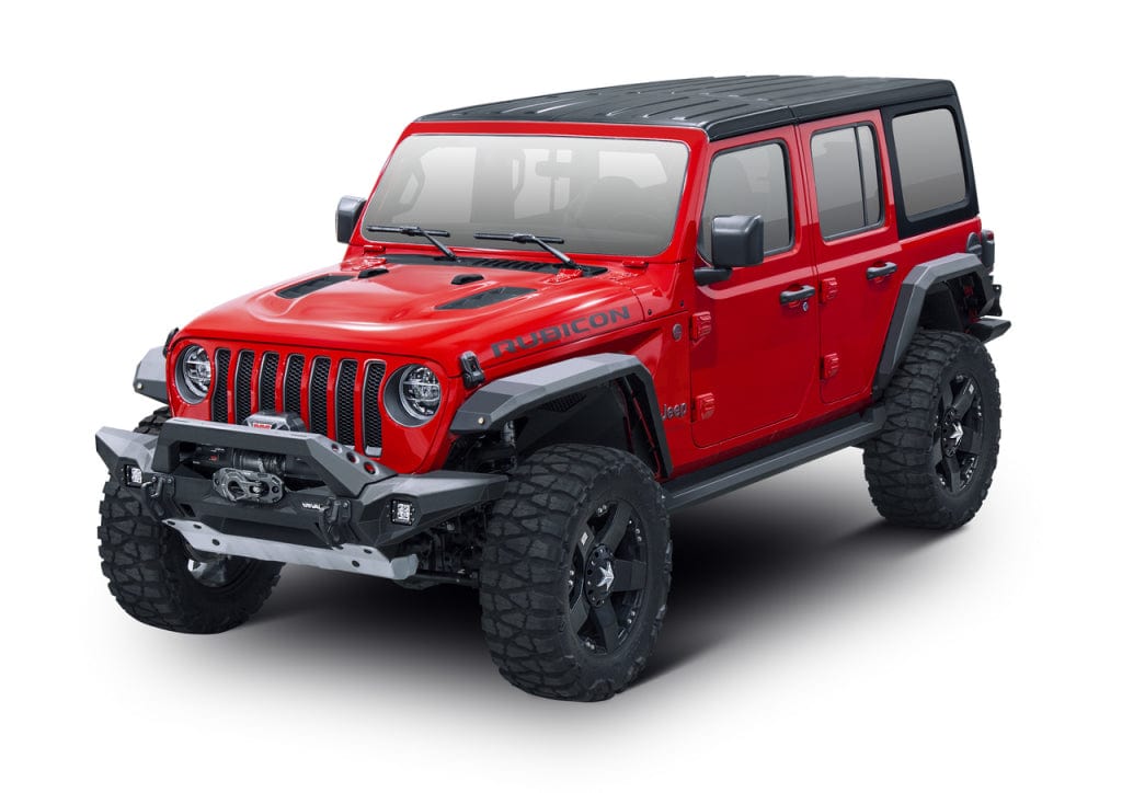 Paraurti anteriore lungo RIVAL - Jeep Wrangler JK e JL