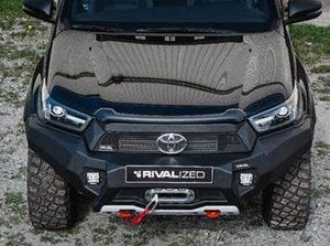 Paraurti anteriore Rival in alluminio - senza LED - Toyota Hilux Revo 2021+