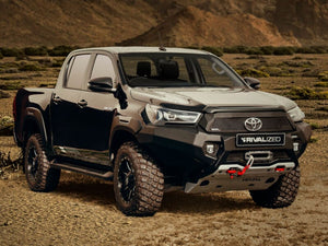 Pare-chocs avant Rival en Aluminium - avec feux LED - Toyota Hilux 2021+