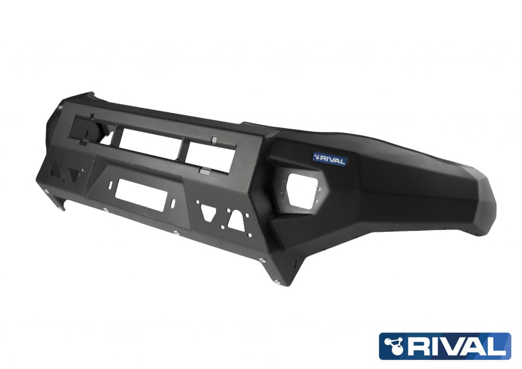 Paraurti anteriore Rival in alluminio - Toyota Hilux 2016-2020 +Fari a LED