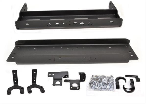 Verricelli WARN  - su paraurti originale - 2007+ Jeep Wrangler JK